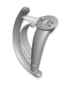 scan 3D d'une manette de casque de réalité virtuelle produite par 3D2CAD